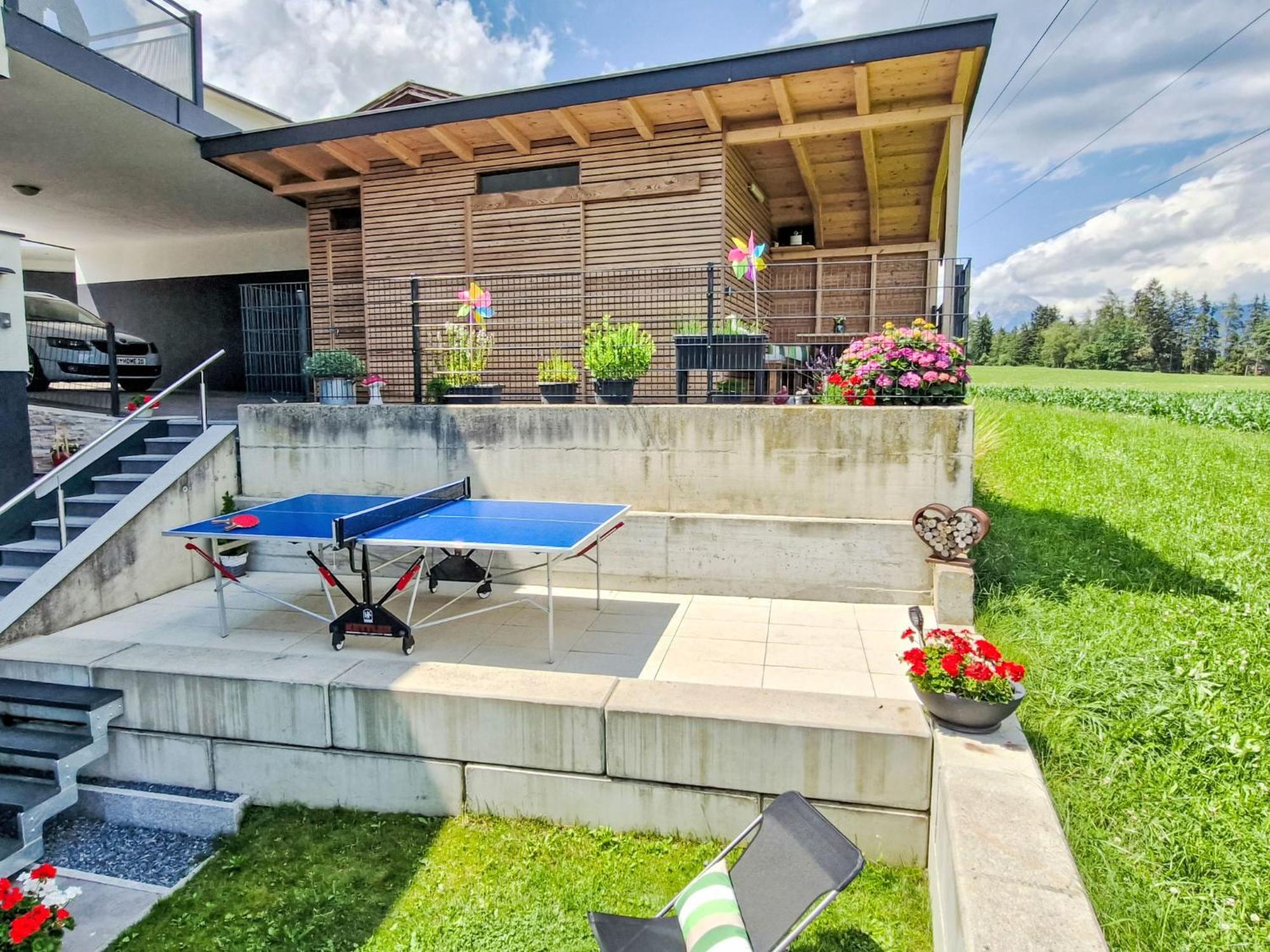 Apartment Ferienwohnung Sabine Oberperfuss Exterior foto